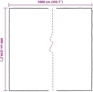 Przezroczysta plandeka z oczkami 6x10 m Polietylen Lumarko! 10
