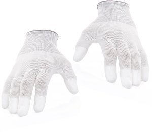 Rękawice Ochronne Rękawiczki Robocze Nylonowe Rozmiar L 3