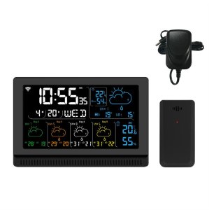 Stacja pogody z zewnętrznym czujnikiem Manta Windy SMART MTO200B 8