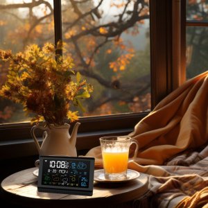 Stacja pogody z zewnętrznym czujnikiem Manta Windy SMART MTO200B 10