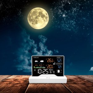 Stacja pogody pogodowa z czujnikiem zewnętrznym Manta Windy MTO100W 9