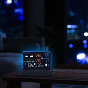 Stacja pogody pogodowa z zewnętrznym czujnikiem Manta Windy MTO100B 2