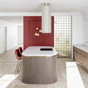 Okap kuchenny GLOBALO Miraya Isola 39.1 Cashmere one size 8