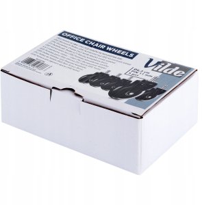 Kółka do Fotela Kauczukowe Obrotowe VILDE Śr. 6,3 cm 5 szt. 7