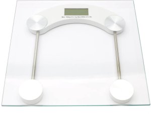 Waga łazienkowa elektroniczna 180kg szklana lcd przezroczysta do łazienki 3