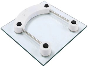 Waga łazienkowa elektroniczna 180kg szklana lcd przezroczysta do łazienki 5