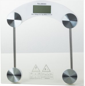 Waga łazienkowa elektroniczna 180kg szklana lcd przezroczysta do łazienki 9