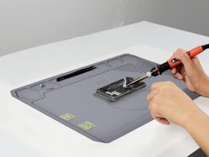 Mata silikonowa serwisowa lutowania organizer duża podkładka 35cm x 25cm 5