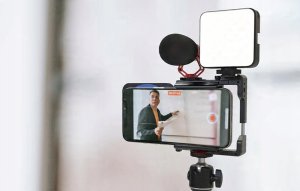 Bezprzewodowy zestaw do vlogowania Apexel APL-VG05CH 8