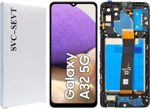 ORYGINAŁ WYŚWIETLACZ LCD SZYBKA DOTYK DO SAMSUNG GALAXY A32 5G RAMKA 8