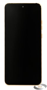 ORYGINAŁ WYŚWIETLACZ EKRAN LCD DO MOTOROLA EDGE 50 NEO RAMKA BEŻOWA 2