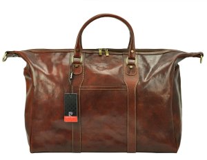 Torba podróżna skórzana skóra naturalna Pierre Cardin 2