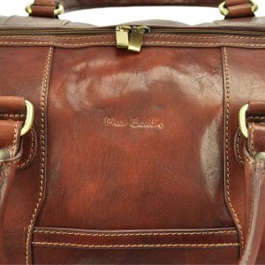 Torba podróżna skórzana skóra naturalna Pierre Cardin 7