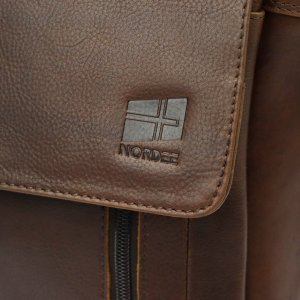 Torba saszetka na ramię męska skórzana skóra naturalna Nordee 14