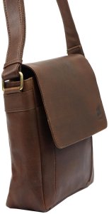 Torba saszetka na ramię męska skórzana skóra naturalna Nordee 4