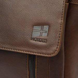 Torba saszetka na ramię męska skórzana skóra naturalna Nordee 7