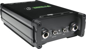 Mackie MDB-1A - Active direct box - Gitara basowa - Synthesizer - Schwarz - 20 - 20000 Hz - 330000 Ohm - 24-48 1