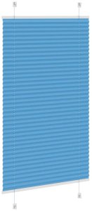 vidaXL Roleta plisowana niebieska 75x150 cm Szerokość tkaniny 74,4 cm (4015189 VidaXL) 4