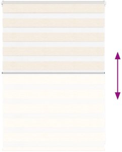 Roleta zebra, 110x100 cm, szerokość tkaniny 105,9 cm, poliester Lumarko! 5