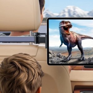 Uchwyt samochodowy na zagłówek UGREEN LP904, na smartfon lub tablet 4.7-12.9" (czarny) 3