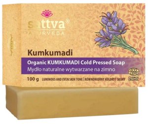 Monroe SATTVA mydło wytwarzane na zimno Kumkumadi 100g 2