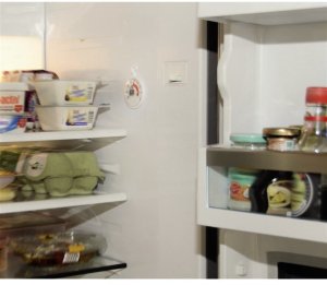 XAVAX TERMOMETR TRADYCYJNY ANALOGOWY LODÓWKOWY  OKRĄGŁY 2