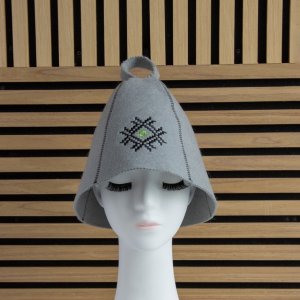 SAUNA HAT RSH-09-B GRAY 2