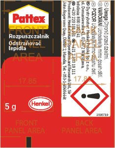 SUPER GLUE REMOVER PATTEX 5G 6