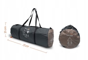 Easy Camp Rands Tipi, for 8 people (brown, model 2025) 3