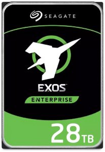Seagate Exos 28 TB Refurbished, Hard Drive (SATA 6 Gb/s, 3.5") 1