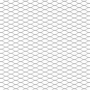 vidaXL Hexagon Fence Gray 1x10 m Stal 8
