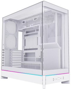 Montech HS02 PC-Gehäuse, Midi-Tower, ATX, Tempered Glass, ARGB - weiß 1