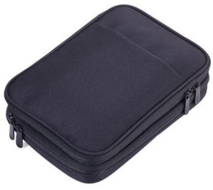 TROIKA Kabeltasche CONNECTED schwarz 1