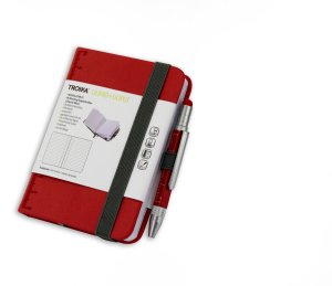 TROIKA Notizblock LILIPAD+LILIPUT TOOL PEN rot 1