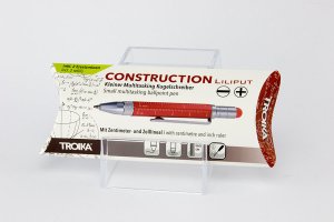 TROIKA Multitasking-Kugelschreiber LILIPUT TOOL PEN rot 3