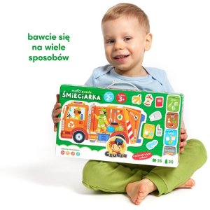Levenya CzuCzu moto puzzle Śmieciarka 94010 18