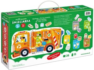 Levenya CzuCzu moto puzzle Śmieciarka 94010 8