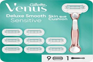 Gillette Venus Deluxe Smooth Sensitive Rosegold + 9 wkładów 3