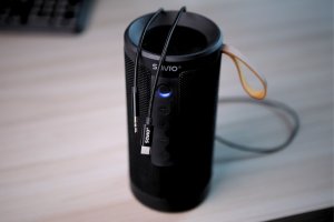 Kabel USB Savio USB-C - mini Jack 3.5 mm 1 m Czarny (Cl-187) 5