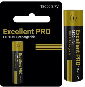 AKUMULATOR EXCELLENT PRO 18650 2600 MAH 1