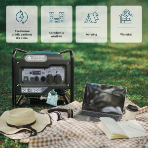 KÖNNER & SÖHNEN GENERATOR INWERTOROWY 4,2kW 230V KS 4500i 2