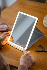 Lusterko do makijażu ORO-MIRROR LED X2 OROMED 2