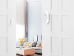 Czujnik otwarcia drzwi okna alarm WIFI TUYA smart 2