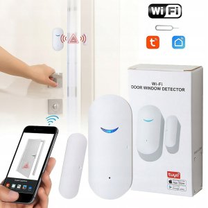 Czujnik otwarcia drzwi okna alarm WIFI TUYA smart 10