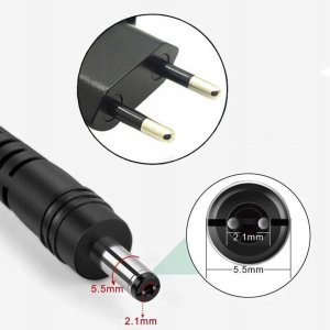 Ładowarka 12V 2000mA Do Auta na Akumulator z diodą LED Zasilacz adapter 4
