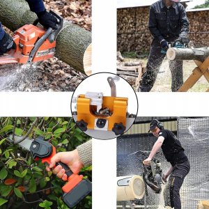 OSTRZAŁKA ŁAŃCUCHÓW ŁAŃCUCHA PIŁY SPALINOWEJ PILARKI RĘCZNA OSEŁKA + OSTRZA 11