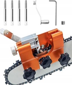 OSTRZAŁKA ŁAŃCUCHÓW ŁAŃCUCHA PIŁY SPALINOWEJ PILARKI RĘCZNA OSEŁKA + OSTRZA 13