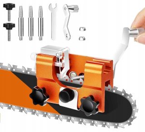 OSTRZAŁKA ŁAŃCUCHÓW ŁAŃCUCHA PIŁY SPALINOWEJ PILARKI RĘCZNA OSEŁKA + OSTRZA 14