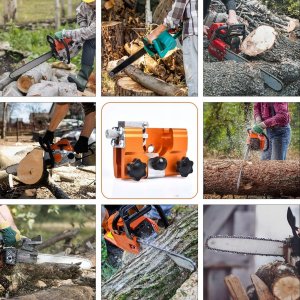 OSTRZAŁKA ŁAŃCUCHÓW ŁAŃCUCHA PIŁY SPALINOWEJ PILARKI RĘCZNA OSEŁKA + OSTRZA 3