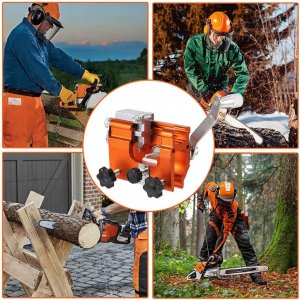 OSTRZAŁKA ŁAŃCUCHÓW ŁAŃCUCHA PIŁY SPALINOWEJ PILARKI RĘCZNA OSEŁKA + OSTRZA 6